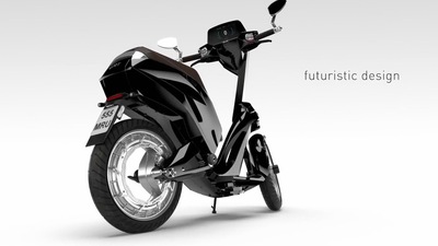 Ujet, lo scooter elettrico che si piega