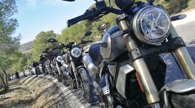 Ducati Scrambler 1100: le foto del test