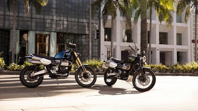Triumph Scrambler 1200 XC e XE - LE FOTO