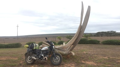 Alicia: su e giù per l’Africa con lo Scrambler - LE FOTO