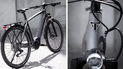 Trekker GT: la prima e-bike di Triumph - LE FOTO