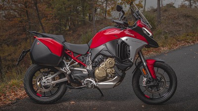 Ducati Multistrada V4, LE FOTO DELLA PROVA