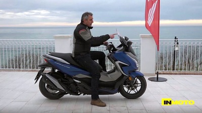 Video-prova Honda Forza 350: lo scooter pronto a tutto