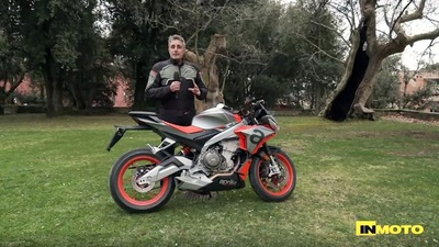 Video-prova Aprilia Tuono 660: la media che guarda alle big