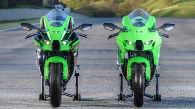 Kawasaki Ninja ZX-10R  2021 al Mugello FOTO