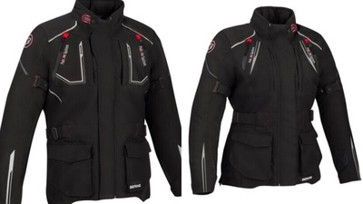 Giacca Bering Oural e casco Shark Helmets Evo-ES