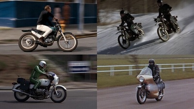 James Bond, le moto dei film dell'agente 007