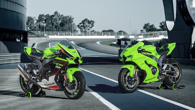 Kawasaki Ninja ZX-10R ed RR: logo River Mark per il 2022, tecnica confermata