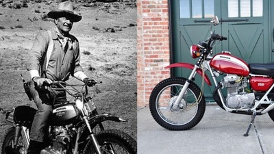 Honda SL350, la scrambler del 1971 appartenuta a John Wayne
