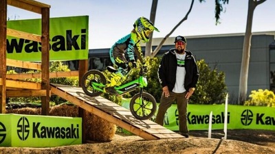 Kawasaki Elektrode, la balance bike elettrica