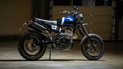 Honda NX650 custom by HB-Custom
