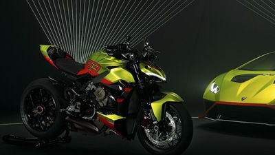 Ducati Streetfighter V4 Lamborghini: matrimonio all'italiana