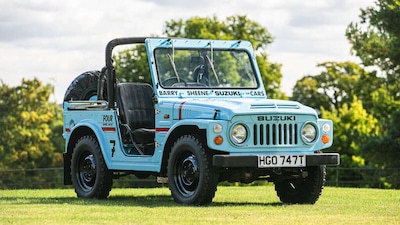 Suzuki Jimny di Barry Sheene
