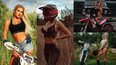 Con Sandra Roosme le enduro non sono mai state così sexy