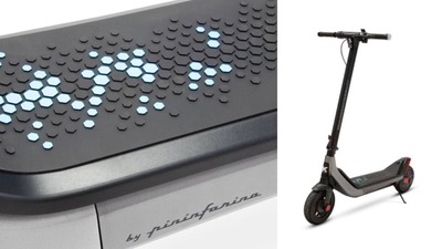 KPF Argento, il monopattino Pininfarina