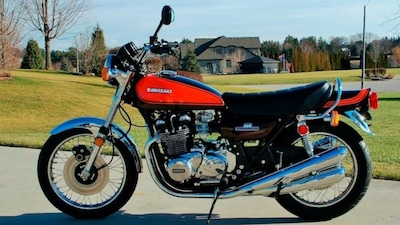 Kawasaki Z1 900, all'asta un esemplare del 1973