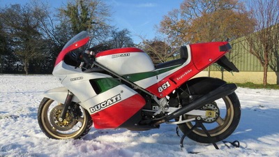 Ducati 851 S di Ron Haslam