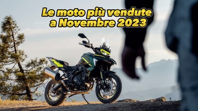 Le moto più vendute a Novembre 2023