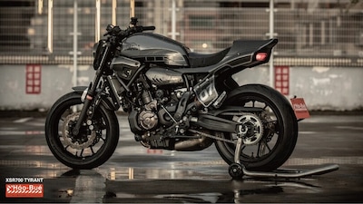 La Yamaha XSR700 Tryant