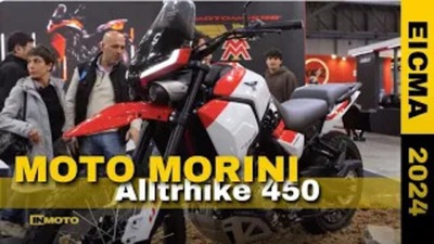 Moto Morini: la Alltrhike 450 punta sull'adventouring |EICMA 2024