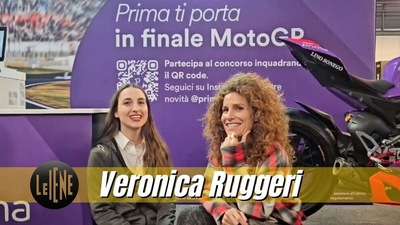 Le Iene, Veronica Ruggeri sulla Ducati biposto : "Urlavo come una pazza, ma lo rifarei"