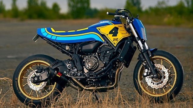 Yamaha Yard Built XSR700 by Russell Motorcycle | VIDEO