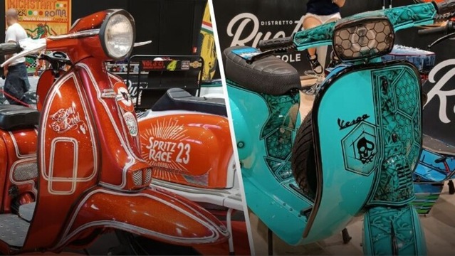 Vespa ad Eternal City 2024: uniche nel suo genere