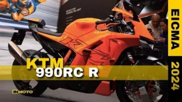 KTM, è l'ora della 990 RC R: bicilindrica sportiva con aeropack da MotoGP |EICMA 2024