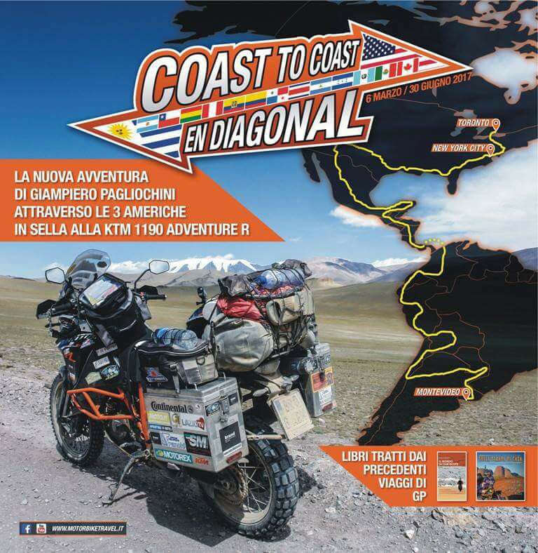 Coast to coast en diagonal partenza in salita nelle prime tappe Foto InMoto.it Coast to coast en diagonal partenza in salita nelle prime tappe Foto InMoto.it