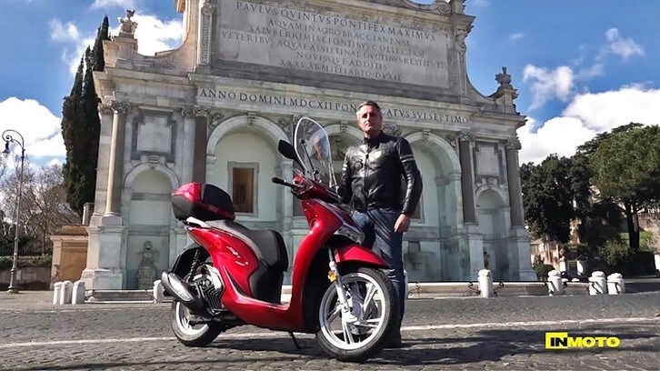 Prova Honda SH150i: tutta mia la città VIDEO