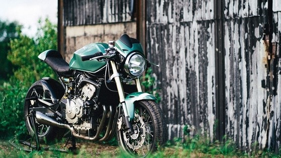 Honda Cuckoo Hornet, la café racer di smeraldo