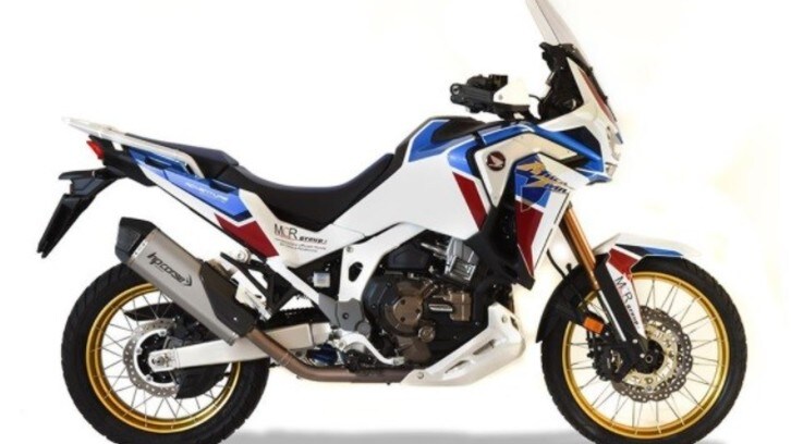 Honda Africa Twin, i nuovi scarichi di HP Corse