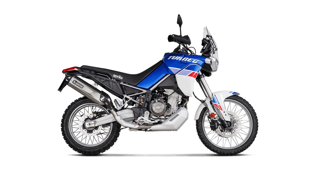 Aprilia Tuareg 660, più leggera con il nuovo scarico Akrapovic News