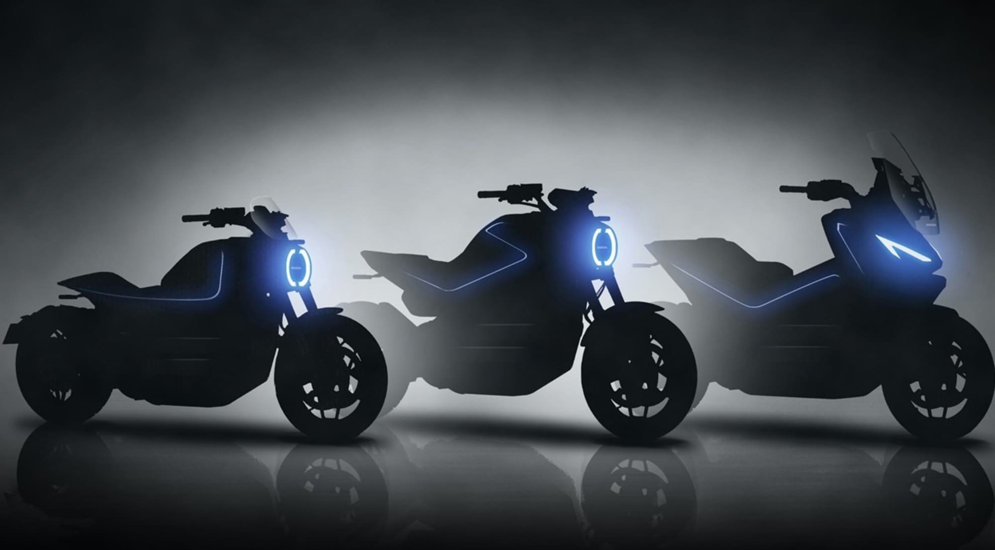 Honda e la rivoluzione elettrica: in arrivo una naked, un maxi scooter e una custom