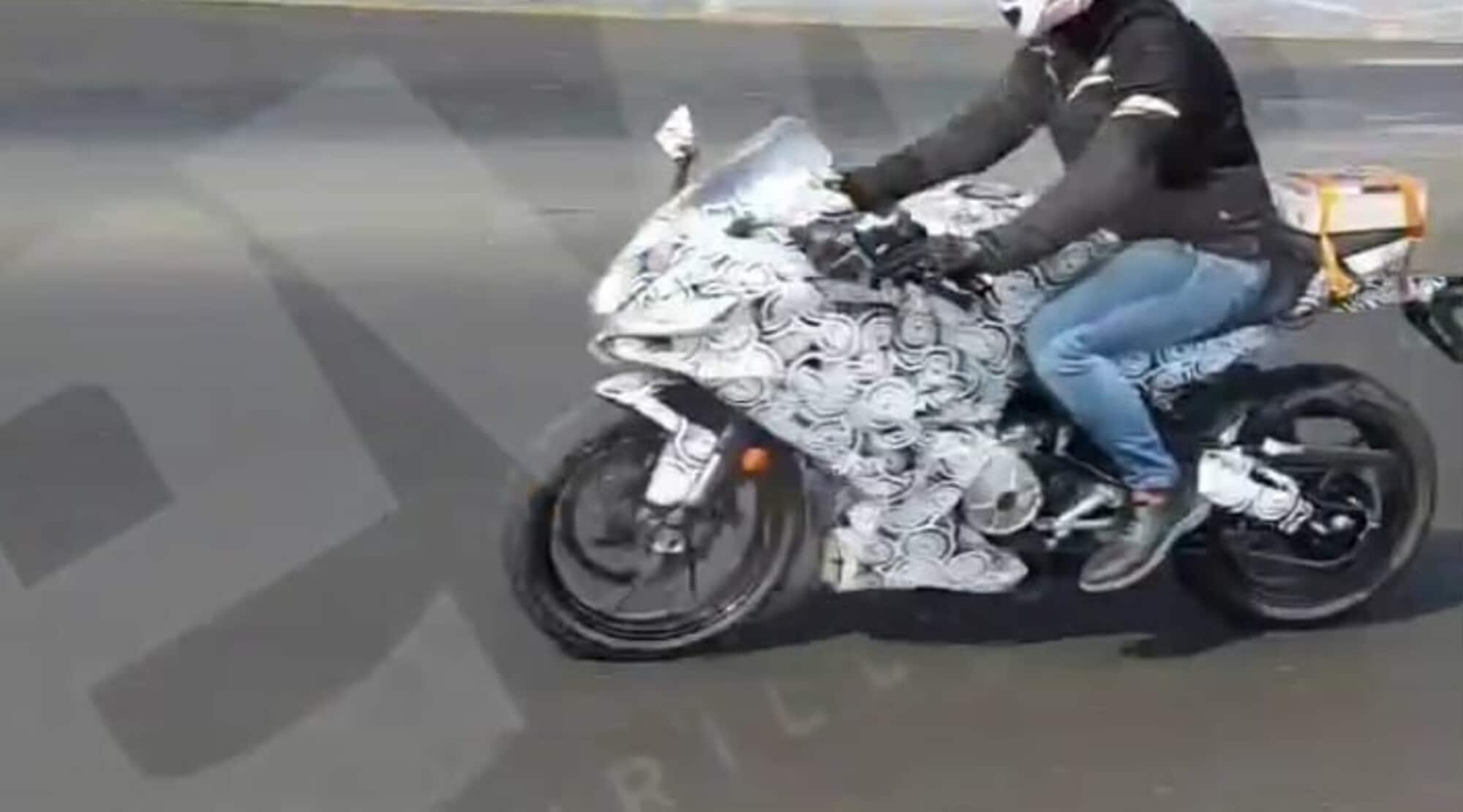 Aprilia RS: beccata la 440 sulle strade indiane