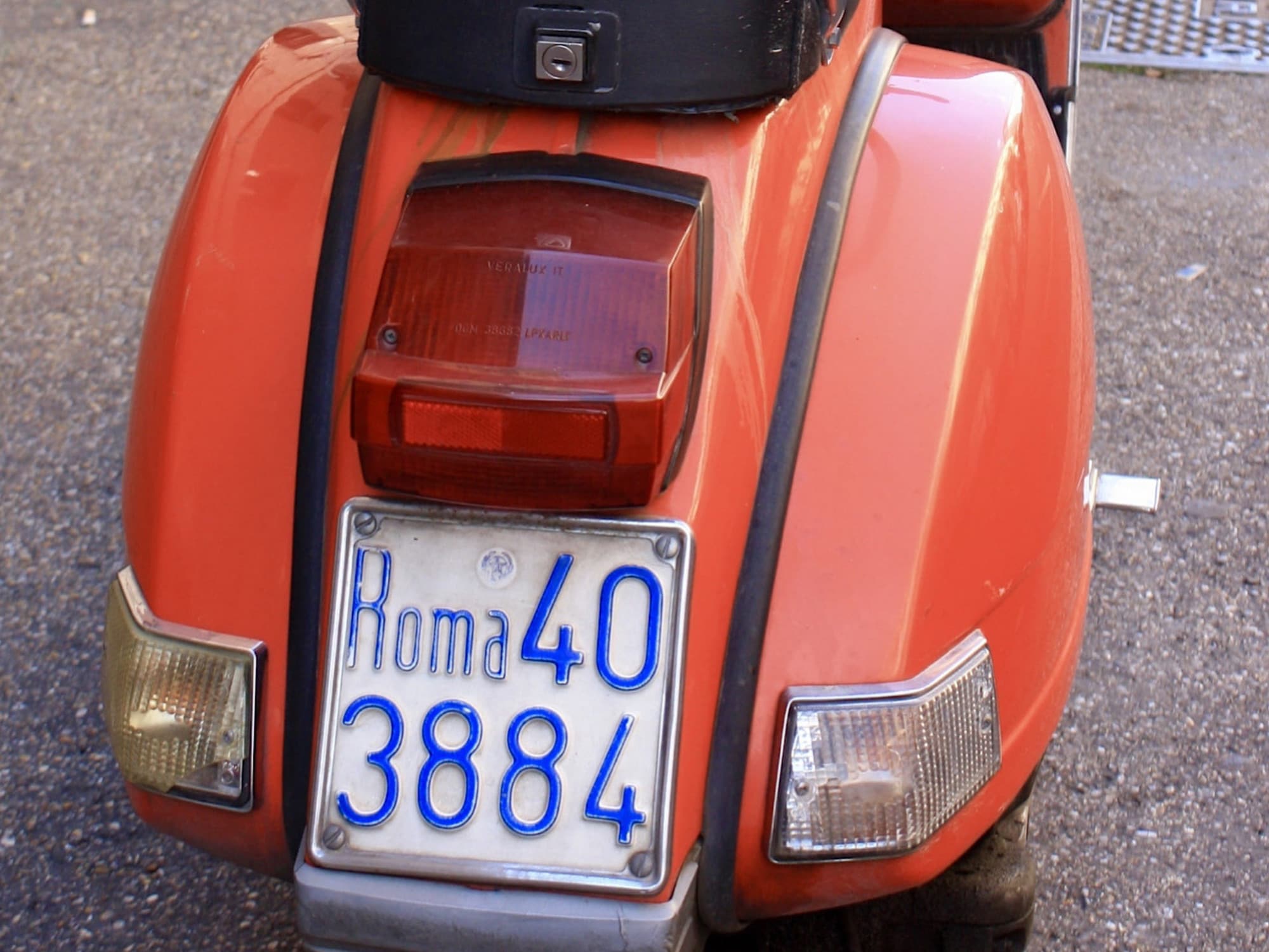 targa ciclomotore