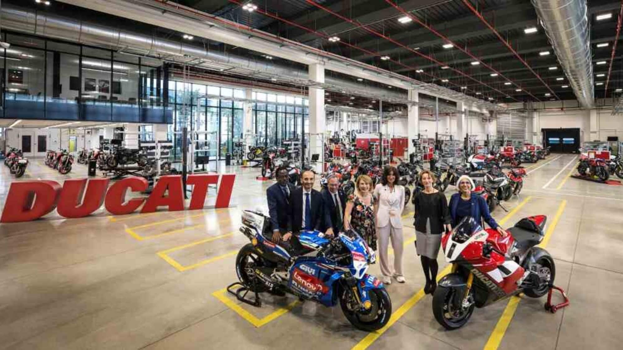 Ducati, i ministri Scienza e Tecnologia del G7 a Borgo Panigale