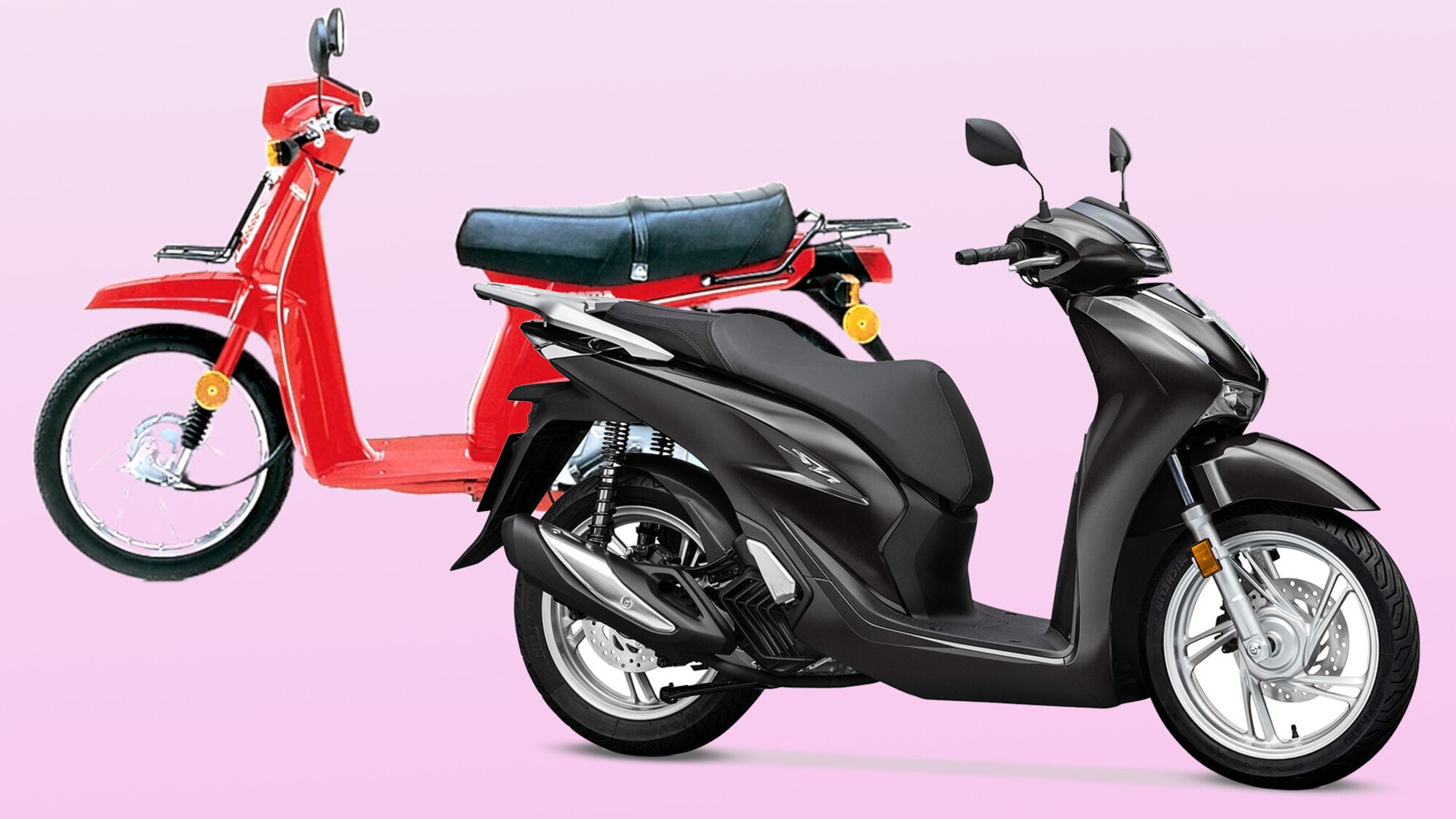Honda SH compie 40 anni: tutti i modelli dal 1984 a oggi