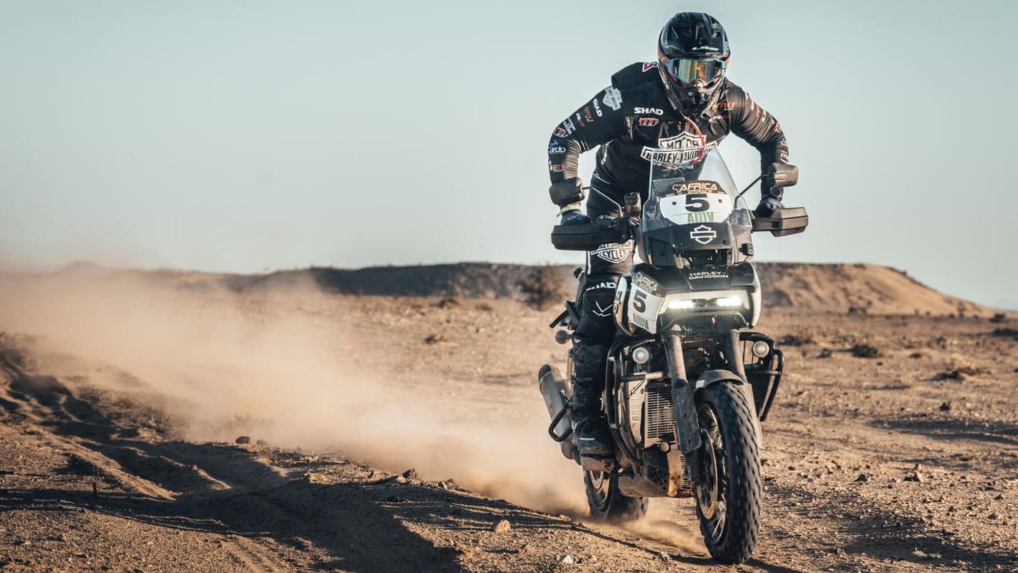 Harley-Davidson in Top 10 all'Africa Eco Race: impresa di Pedrero