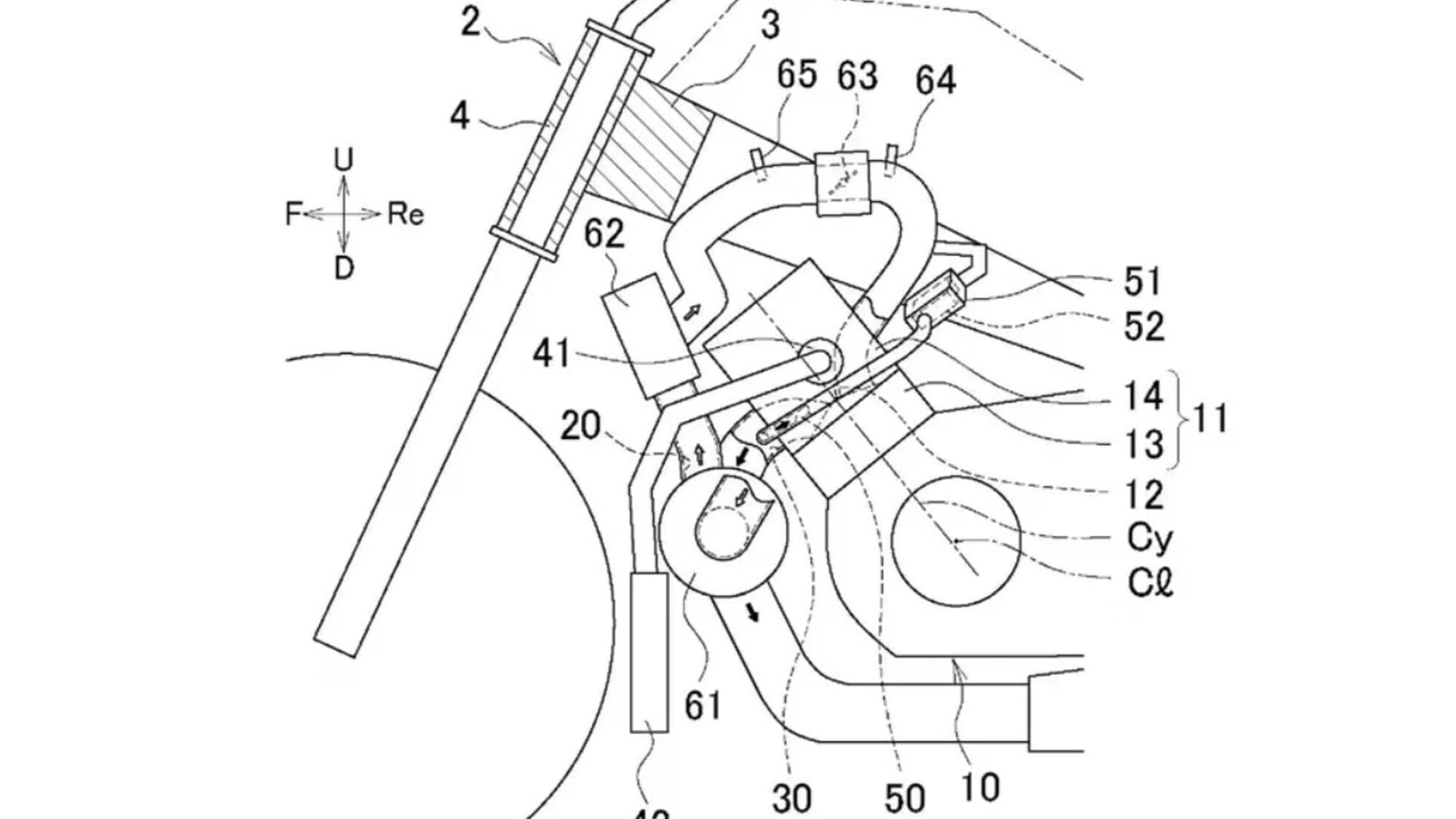 Yamaha brevetta un turbo elettrico per il motore 3 cilindri