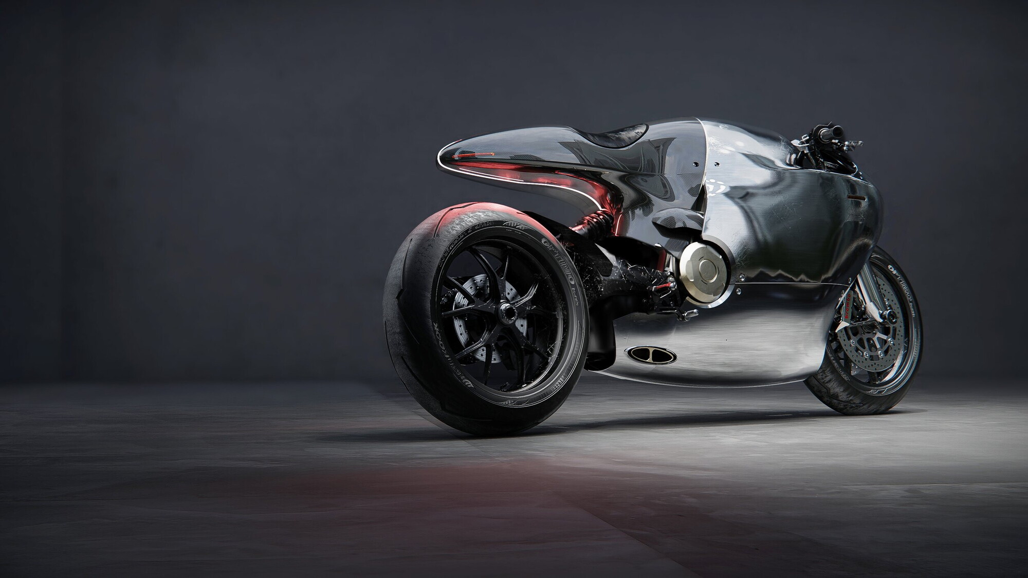 Altra immagine della motocicletta