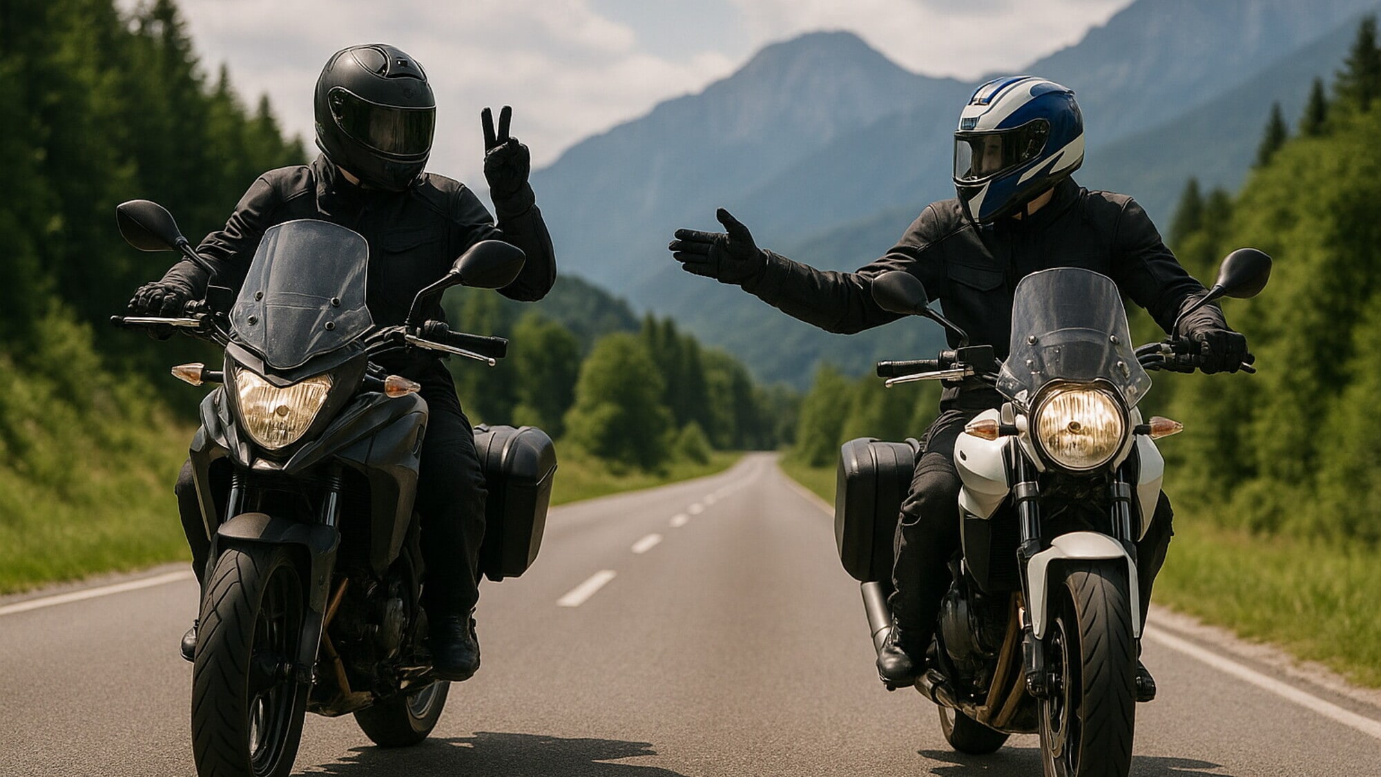 Il linguaggio dei motociclisti: gesti, segnali e rituali di strada