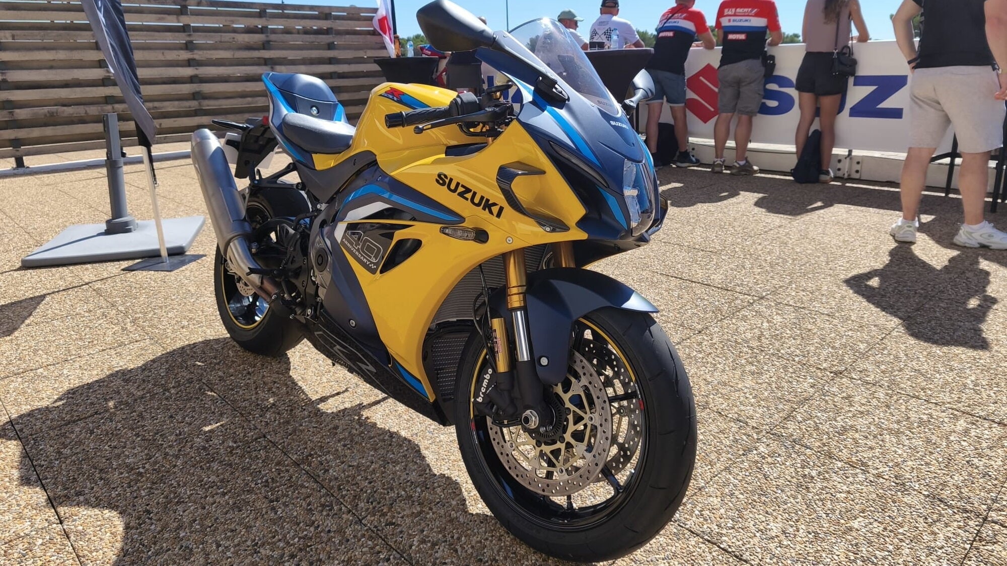 Suzuki, la nuova GSX-R1000R in passerella al Bol d'Or