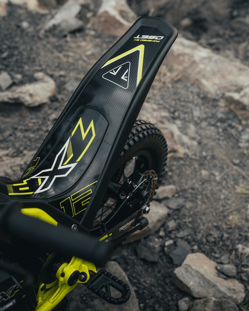  Triumph TXP: le Foto della prima gamma elettrica dedicata ai ragazzi