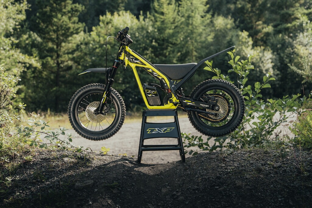  Triumph TXP: le Foto della prima gamma elettrica dedicata ai ragazzi