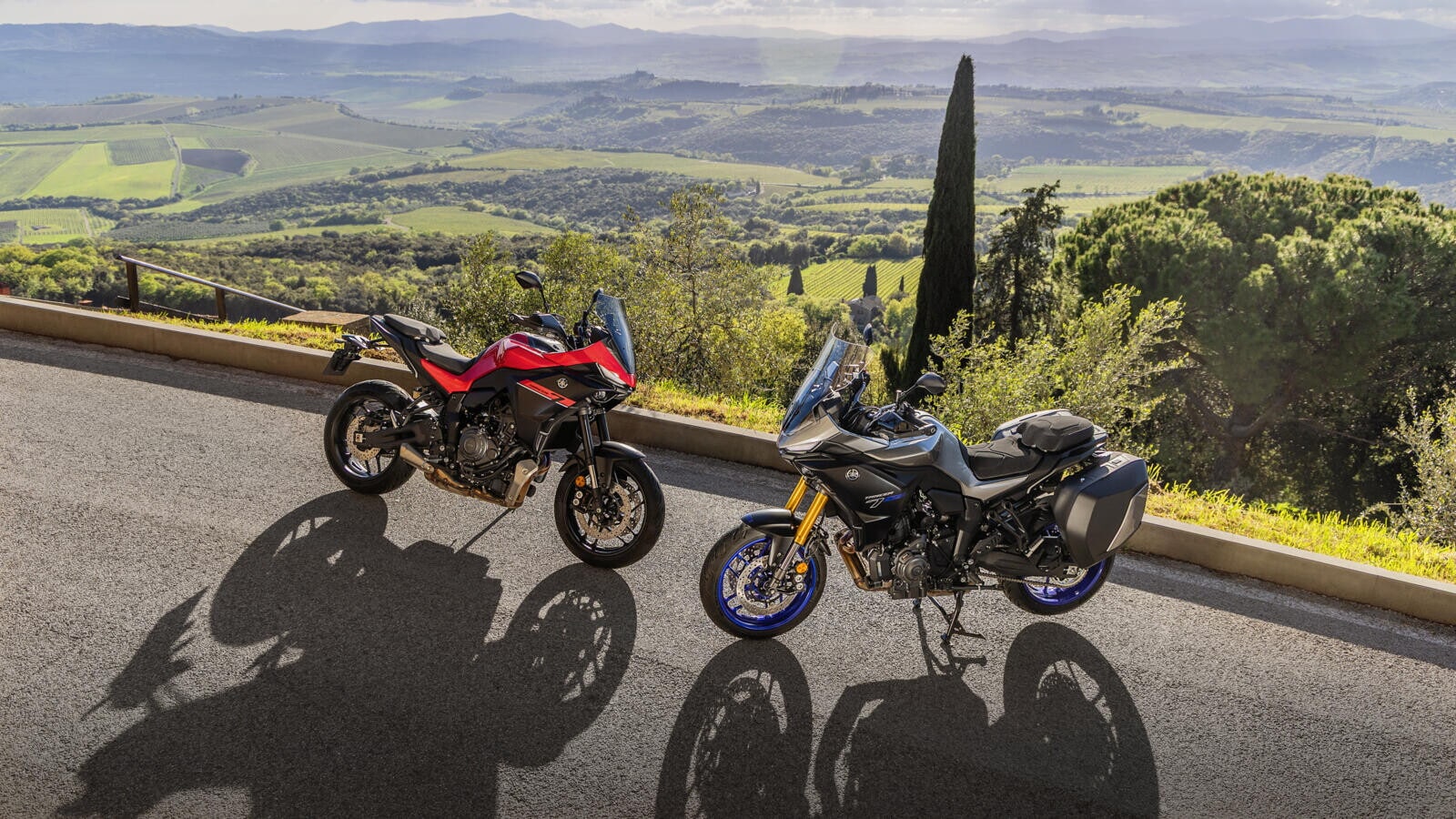 Yamaha Tracer 7 e 7 GT Y-AMT: le foto della versione 2026