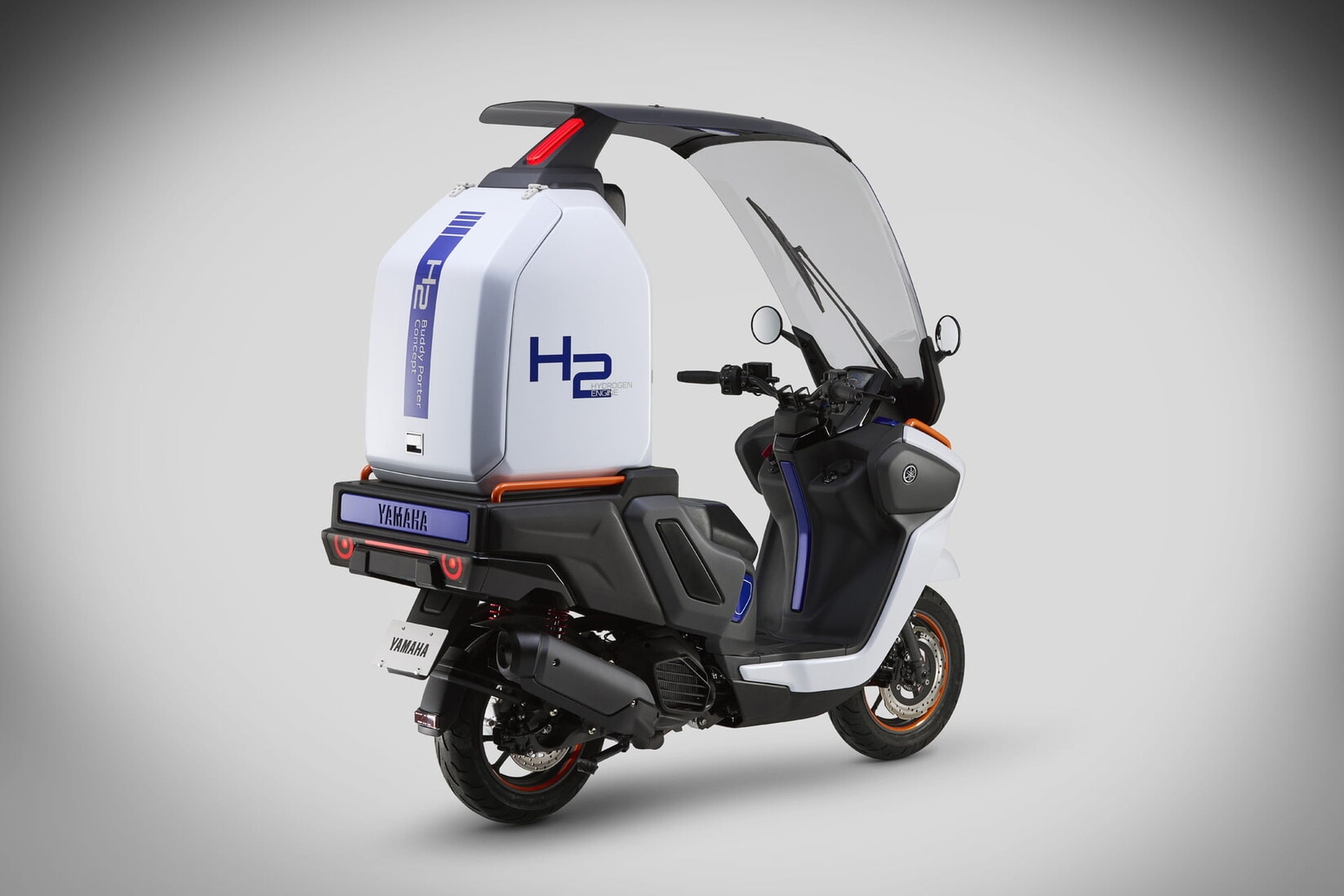 Yamaha H2 Buddy Porter: le foto del prototipo a idrogeno che guarda avanti