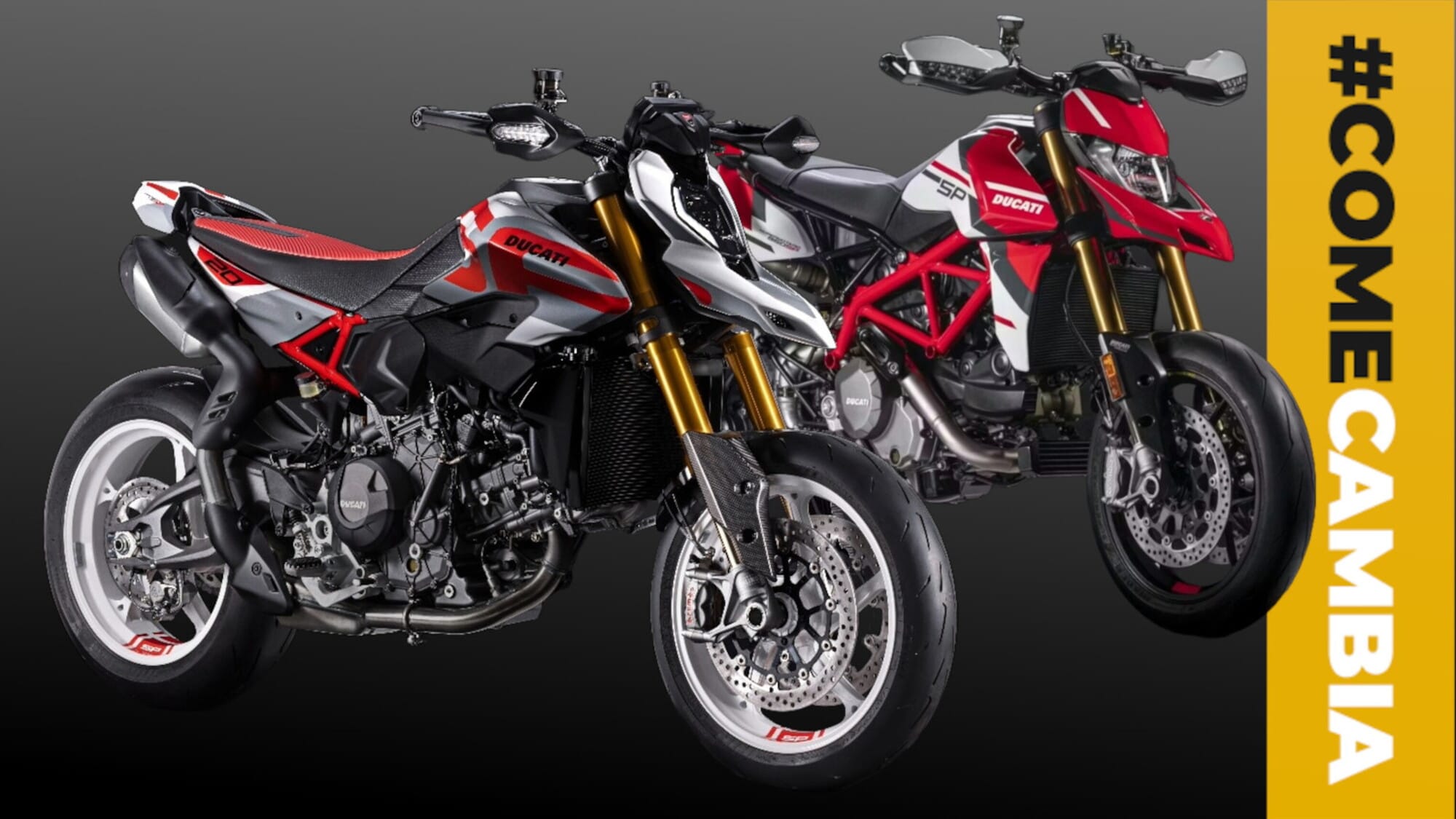Ducati Hypermotar V2 vs. 950: Come Cambia