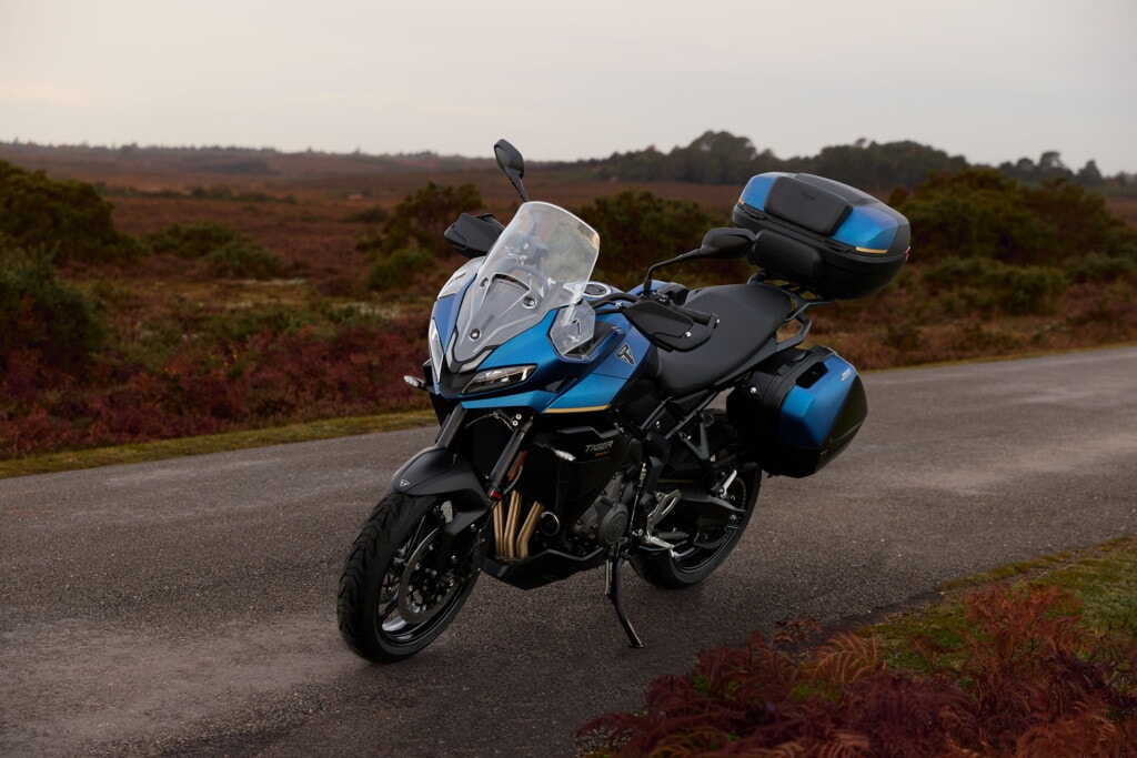 Triumph: le foto della Tiger Sport 800 Tour