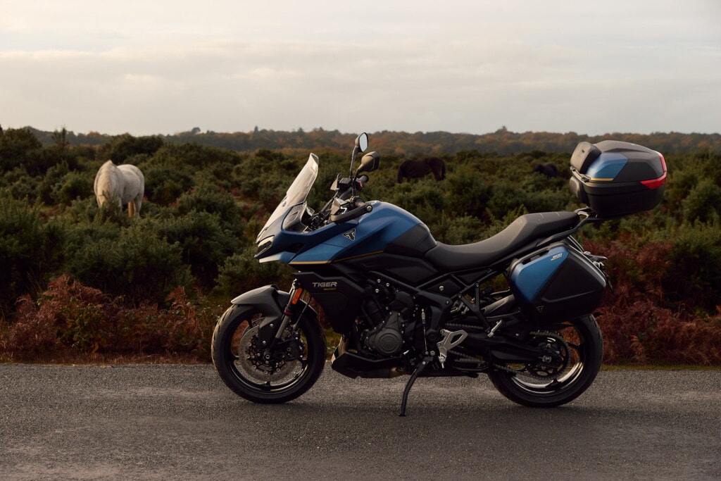 Triumph: le foto della Tiger Sport 800 Tour